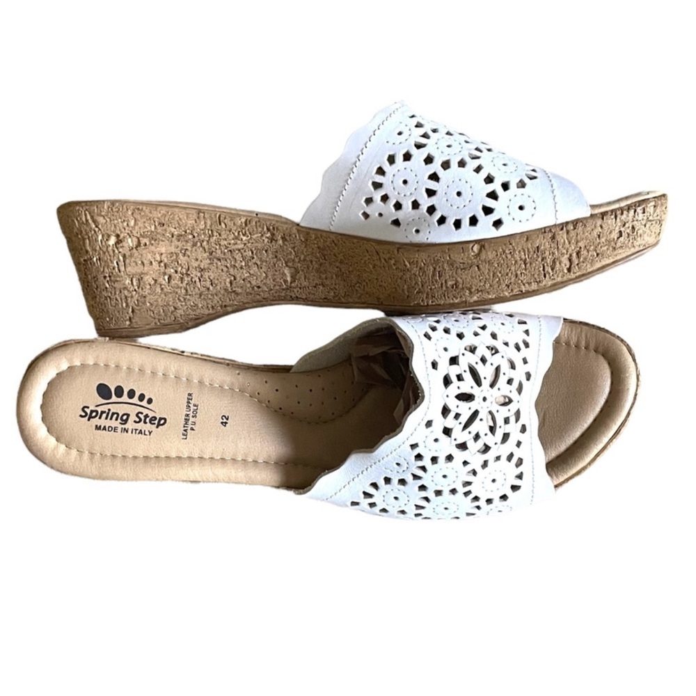 Spring Step Wedge Sandals 42/11